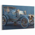Elegant Vintage Car Wall Art - Ornate Service Vehicle Print