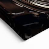 Modern Motorcycle Prints - Engine Detail Chrome Art for Wall Decor