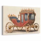 Royal Carriage Wall Art - Ornate Vintage Service Vehicle Print
