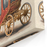 Royal Carriage Wall Art - Ornate Vintage Service Vehicle Print