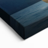 Golden Voyage Elegance - Nautical Canvas Art | Luxurious Sailboat Print