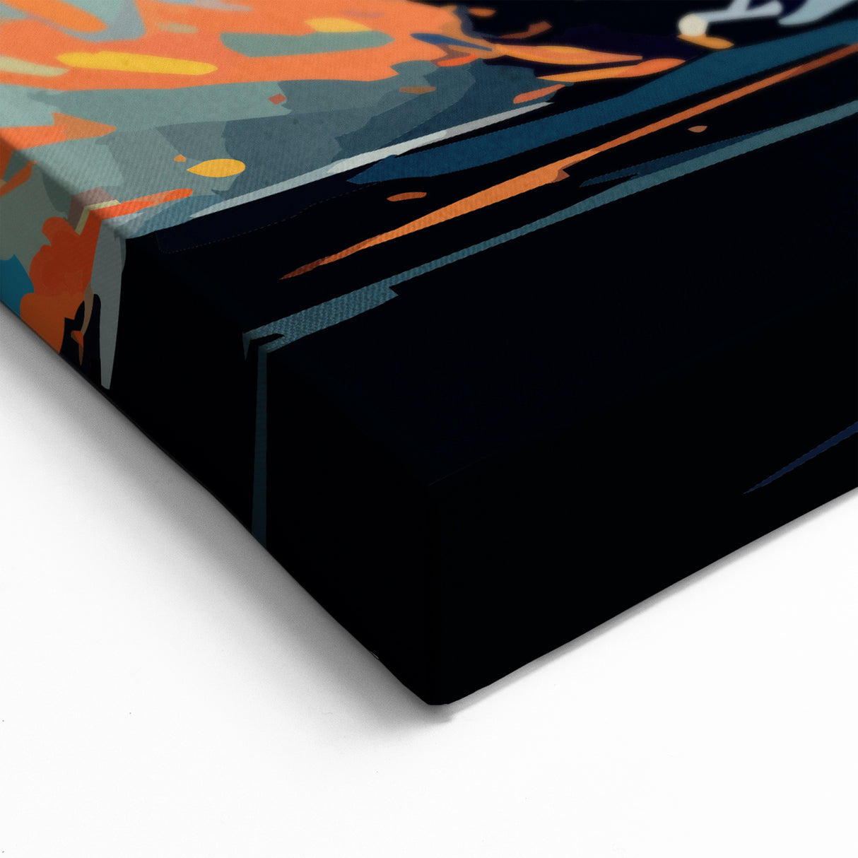 Custom Motorcycle Artwork - Vibrant Pop Art Bike Wall Print