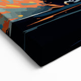 Custom Motorcycle Artwork - Vibrant Pop Art Bike Wall Print