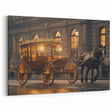 Regal Evening Carriage Wall Art - Vintage Service Vehicle Print