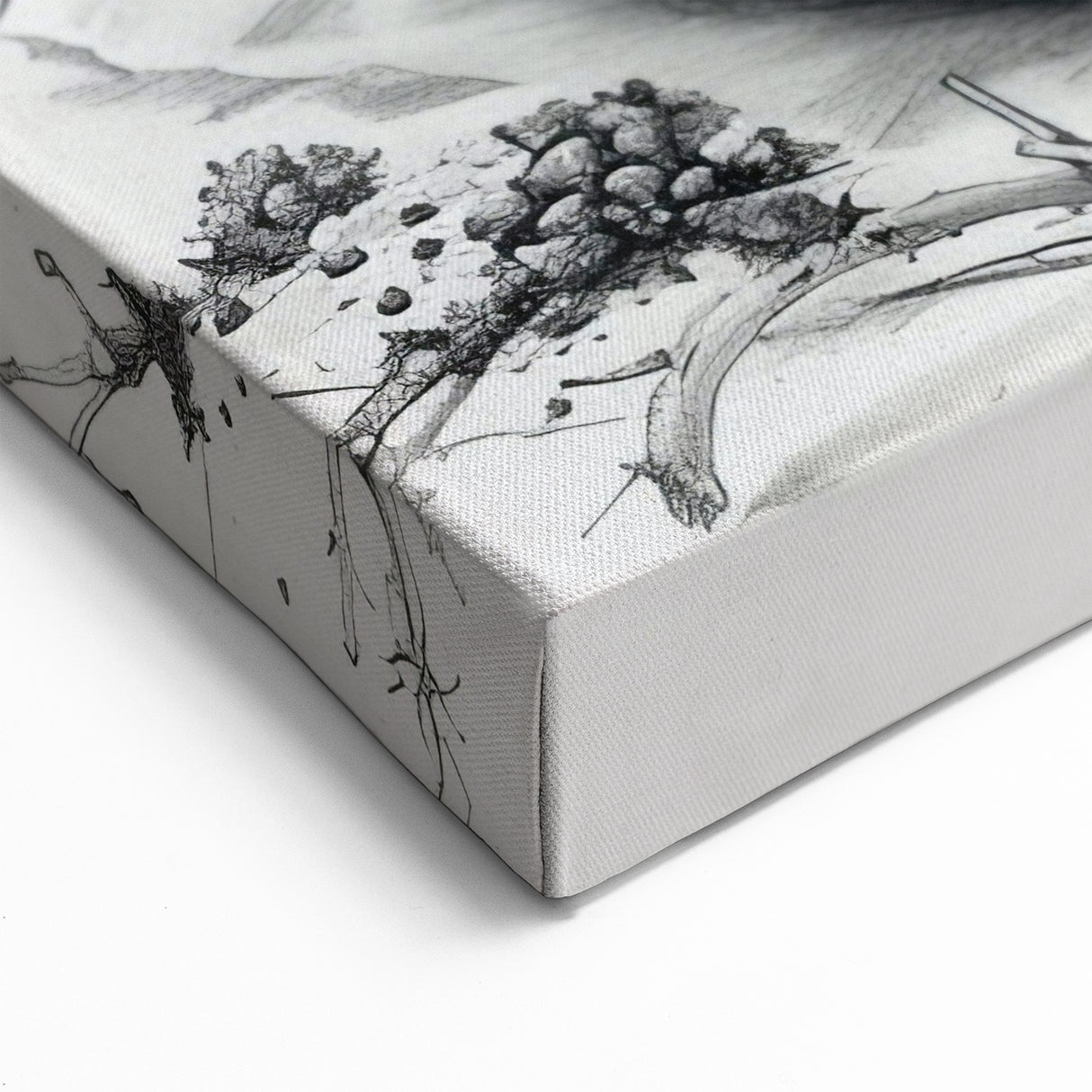 Detailed Snake Illustration Wall Art - Serpent Canvas Print for Nature Lovers