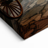 Elegant Vintage Carriage Wall Art - Classic Service Vehicle Canvas Print