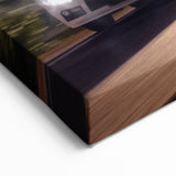 Powerful Trio of Trucks Wall Art - Modern Fleet on the Highway Print