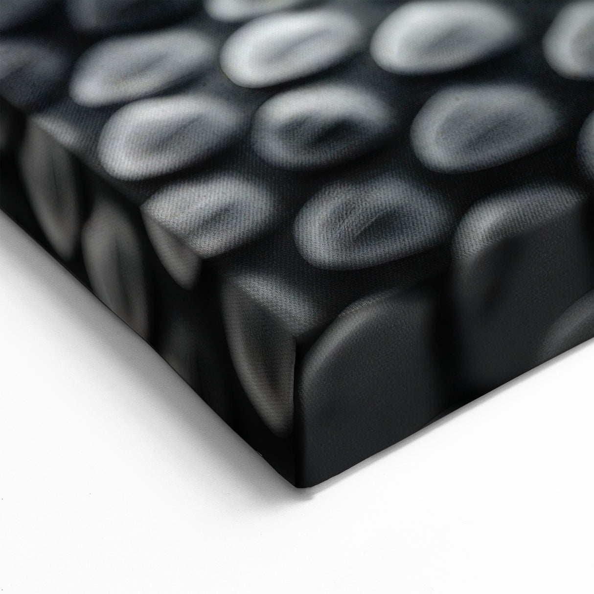 Monochrome Snake Wall Art - Serpent Canvas Print for Minimalist Decor