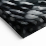 Textured Snake Wall Art - Serpent Canvas Print for Contemporary Decor