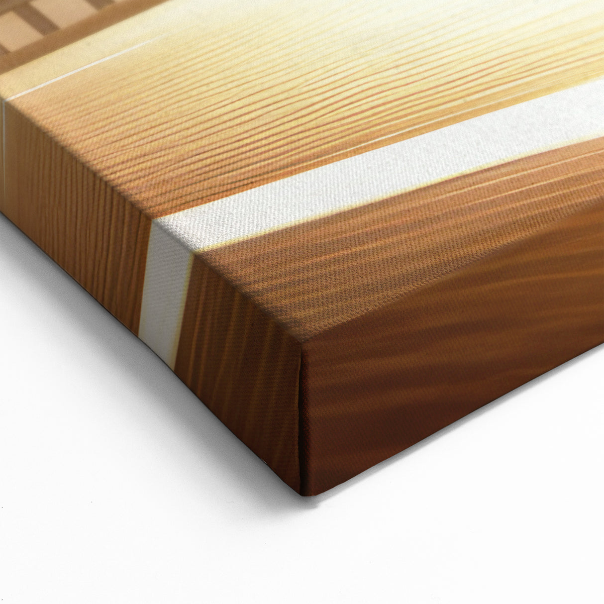 Modern Truck on the Highway - Sleek Truck Photography Canvas Wall Art