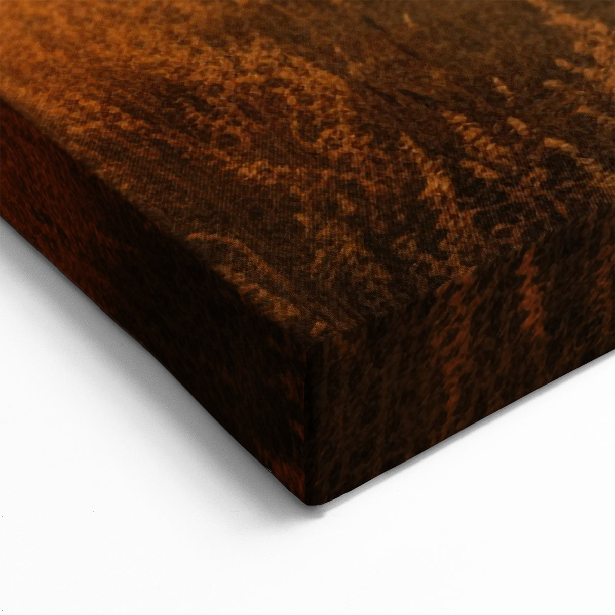 Sunset Highway Truck - Bold Red Semi Truck Wall Art for Home Decor