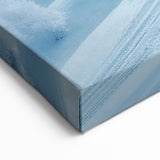 Winter Wonderland Truck - Icy Road Semi Truck Wall Art for Home Decor