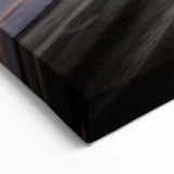 Winter Sunrise Truck - Serene Snowy Highway Semi Truck Wall Art Decor