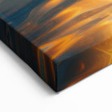 Sunset Serenity - Nautical Canvas Art | Tranquil Sailboat Print