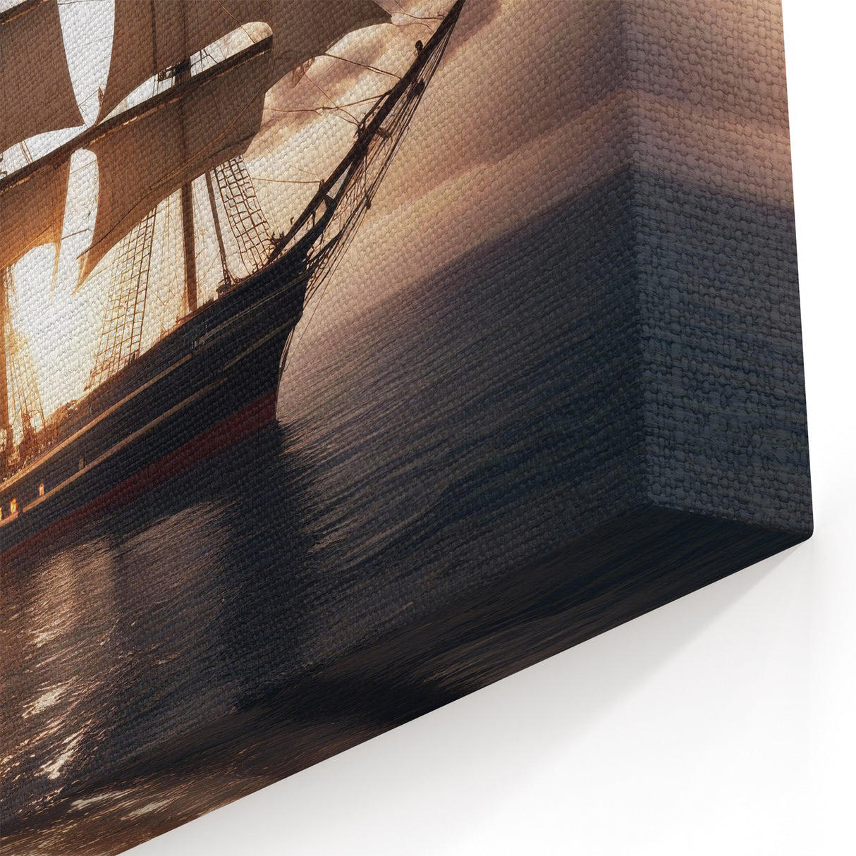 Glorious Voyage - Nautical Canvas Art | Historic Tall Ship Print