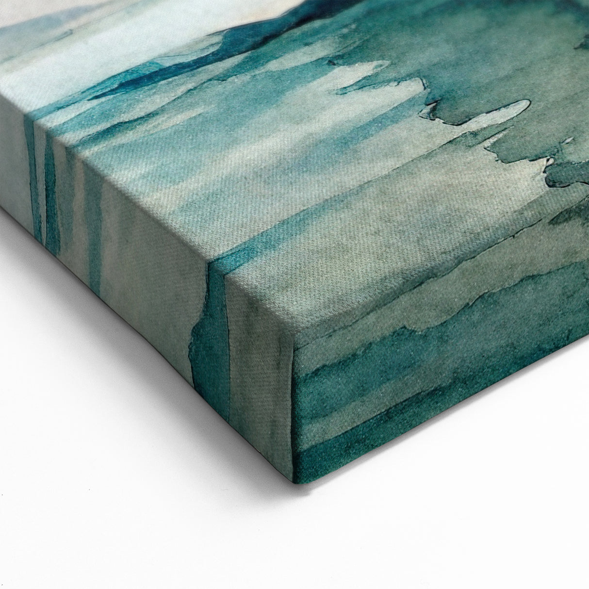 Seaside Tranquility - Nautical Canvas Art | Watercolor Sailboat Print