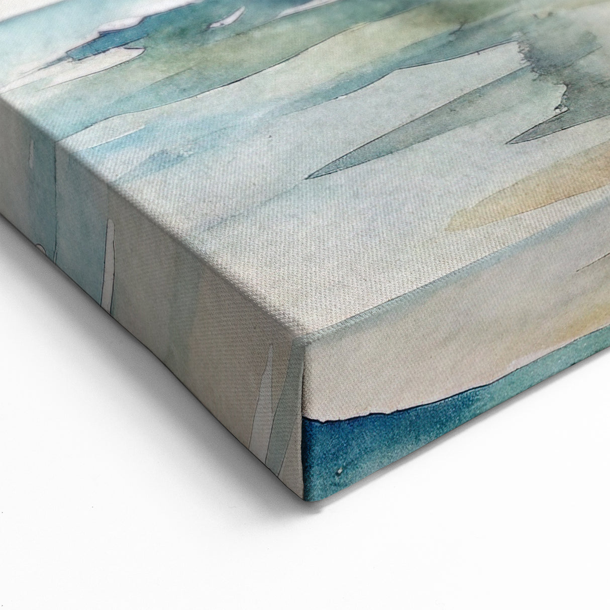 Ocean Breeze - Nautical Canvas Art | Watercolor Sailboat Print