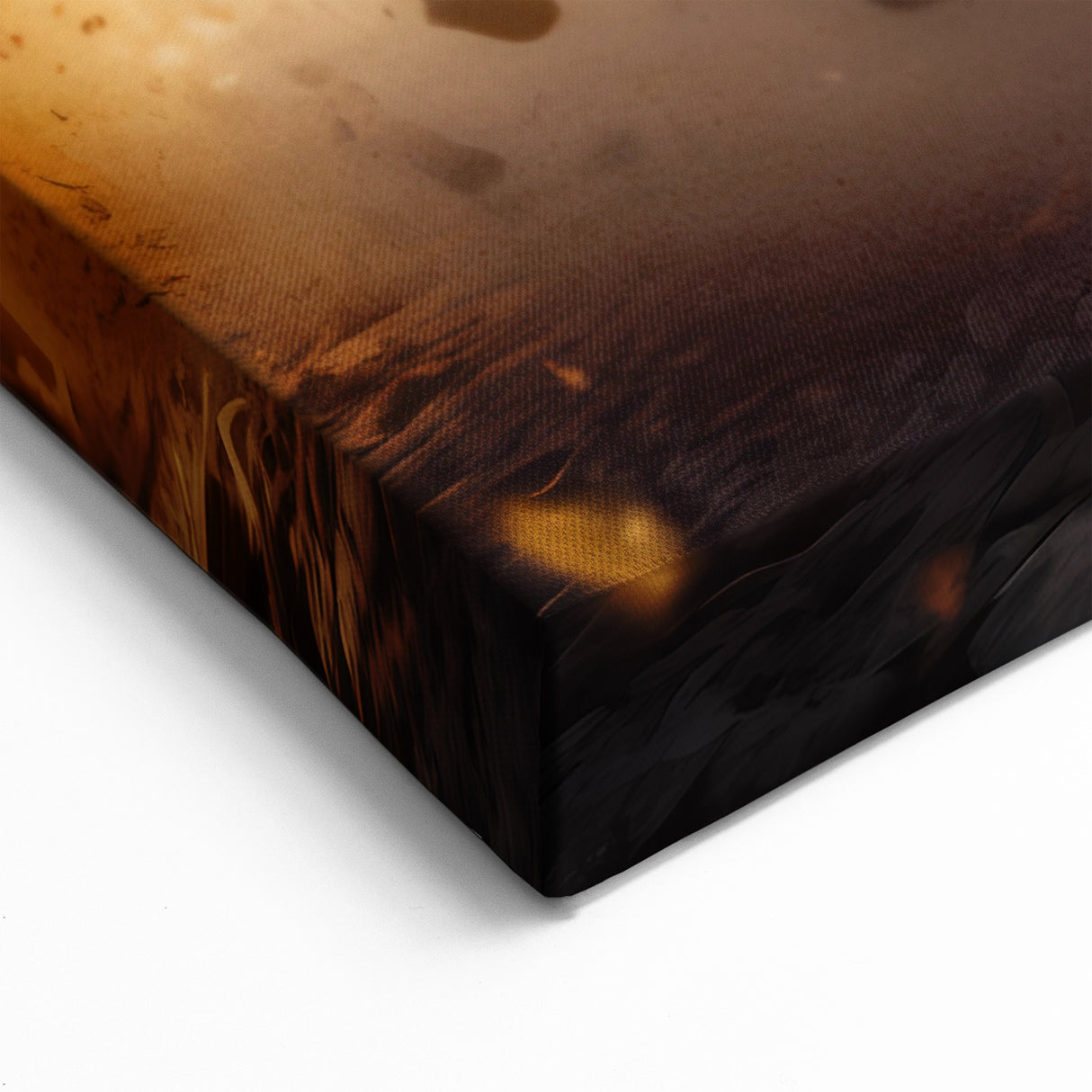 Bulldozer in Action - Explosive Heavy Equipment Wall Art | Construction Art