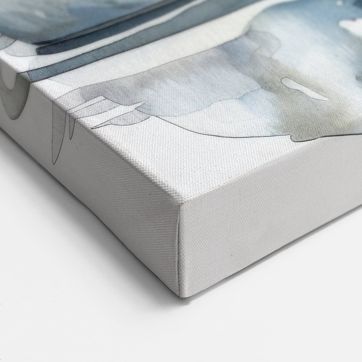 Elegant Loon Canvas Art - Watercolor Loon Print for Wildlife Lovers