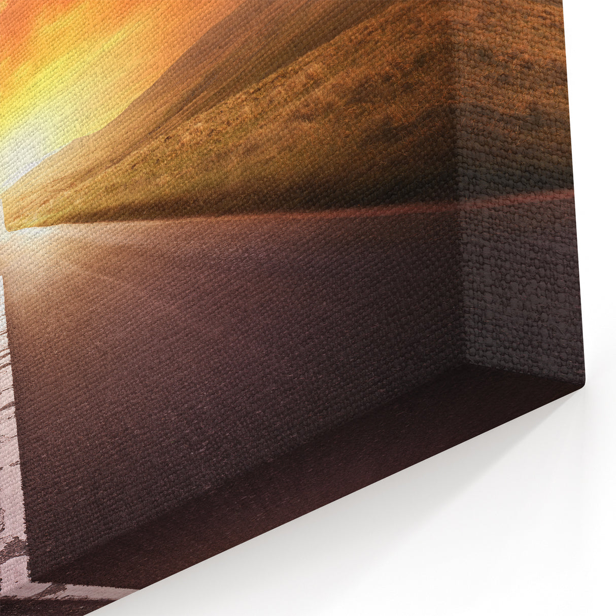 Sunset Road Wall Art - Dramatic Pathway Leading into the Horizon