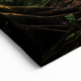 Tranquil Forest Path Wall Art - Serene Wooden Walkway Through Nature