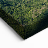 Majestic Mountain Valley Wall Art - Scenic Alpine Landscape Print