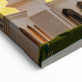 Stunning Architectural Domes Canvas Print - Sunset Glow Wall Art Decor