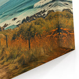 Coastal Caravan Journey - Retro RV Wall Art for Adventure Lovers