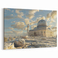 Dome of the Rock Canvas Print - Historic Architecture Wall Art Decor