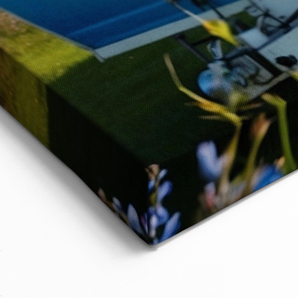 Bright Coastal Caravan Art - Vibrant RV Wall Decor for Ocean Lovers