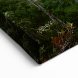 Scenic Train Over Bridge Wall Art - Nature-Inspired Railroad Canvas Print