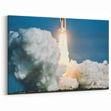 Space Shuttle Liftoff Wall Art | NASA Space Exploration Canvas Prints