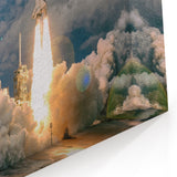 NASA Shuttle Liftoff Canvas | Space Exploration Wall Art Prints