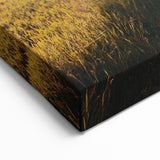 Countryside Train Wall Art - Peaceful Rural Landscape Canvas Print