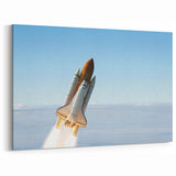 Space Shuttle in Flight Art | Stunning Spacecraft Canvas Prints