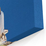 Space Shuttle Launch with Moon | Captivating Spacecraft Canvas Prints