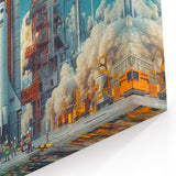 Space Shuttle on Launchpad | Iconic NASA Spacecraft Canvas Prints