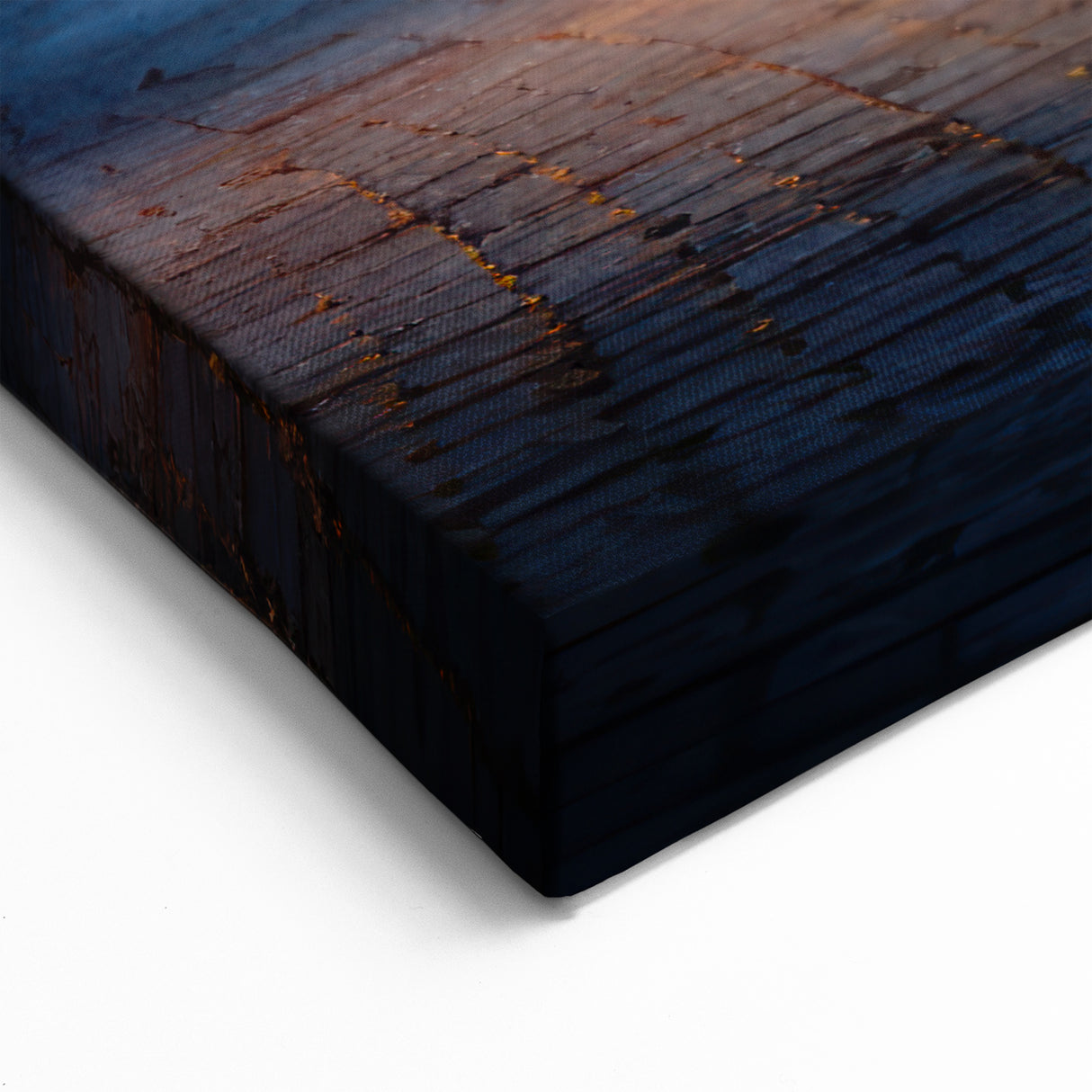 Serene Night Pathway Wall Art – Tranquil Scenic Road Prints for Home Decor