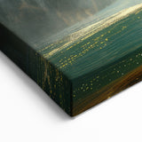 Serene Waterfall Canvas - Landscape Waterfall Painting for Home Decor