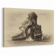 Sepia Vintage Train Wall Art - Timeless Locomotive Print for Rail Fans