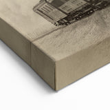 Sepia Vintage Train Wall Art - Timeless Locomotive Print for Rail Fans