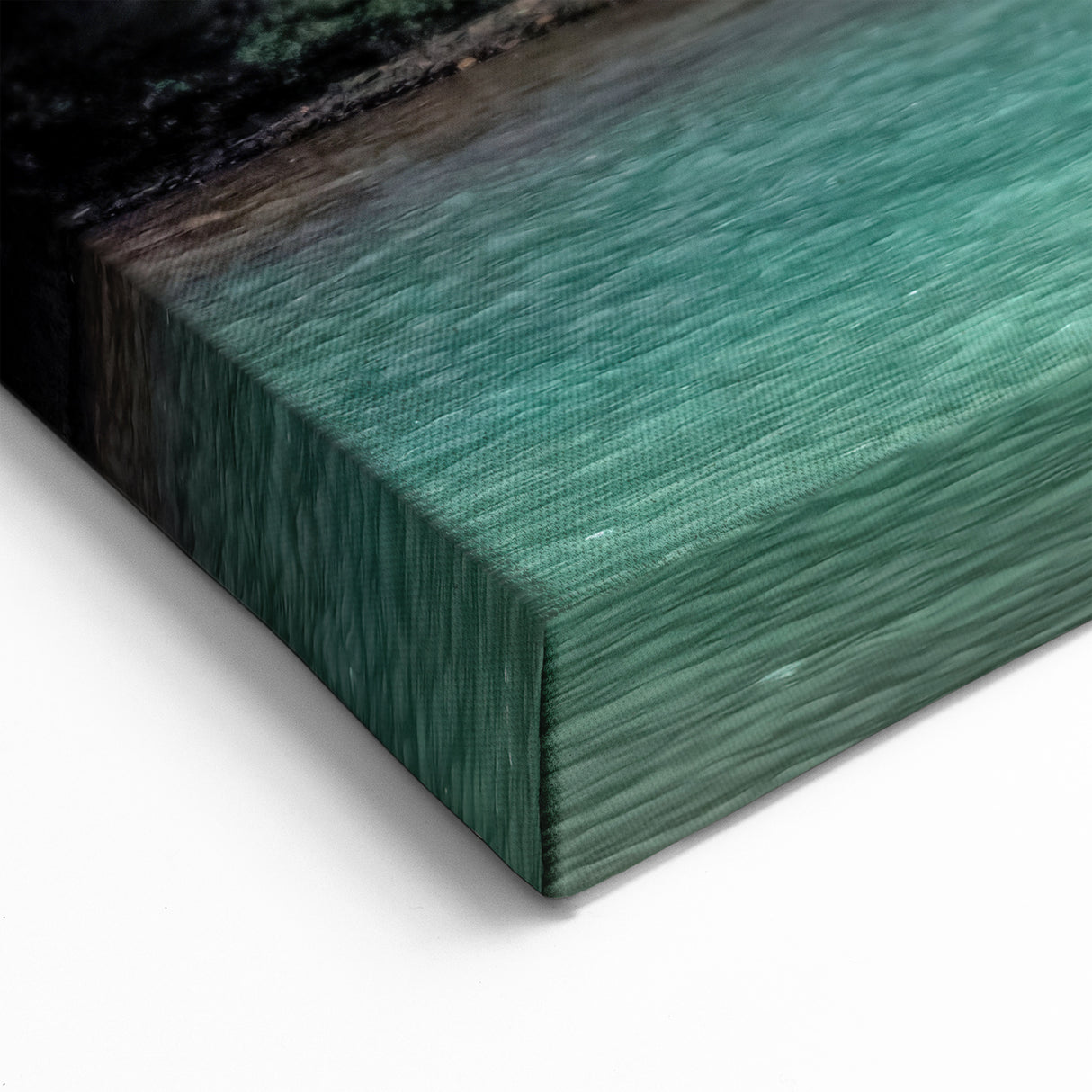 Tranquil Waterfall Canvas - Serene Nature Scene Wall Art for Home Decor