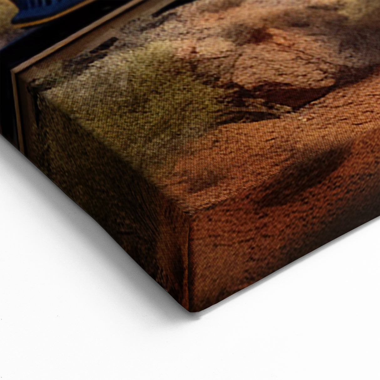 Vintage Desert Train Wall Art - Western Locomotive Canvas Print