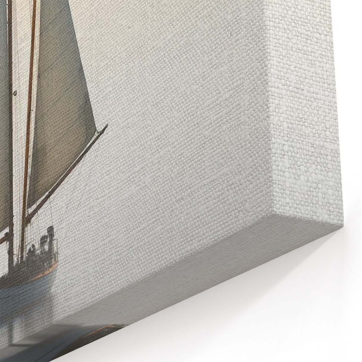 Minimalist Sailboat Wall Art - Tranquil Nautical Canvas for Serenity