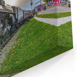 Historic Steam Train Wall Art - Vintage Locomotive Canvas Print