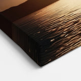 Moonlit Tall Ship Wall Art - Majestic Nautical Canvas for Night Decor