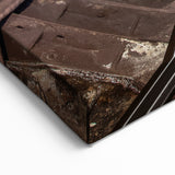 Subway Tunnel Perspective Wall Art - Urban Subway Decor Canvas Print