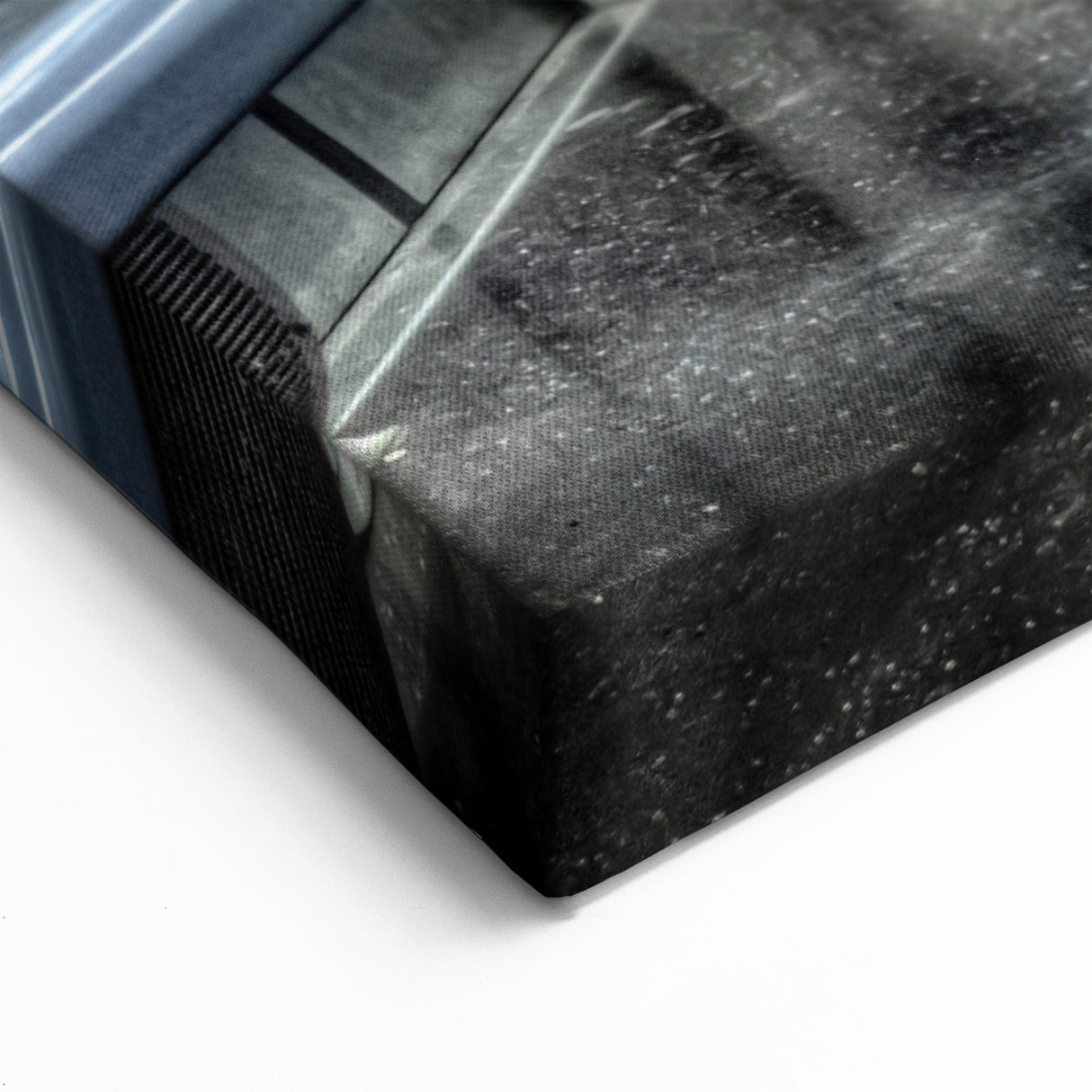 Urban Subway Interior Wall Art - Modern City Subway Train Canvas Print