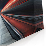 Urban Subway Speed Art - Modern Subway Wall Decor with Dynamic Motion