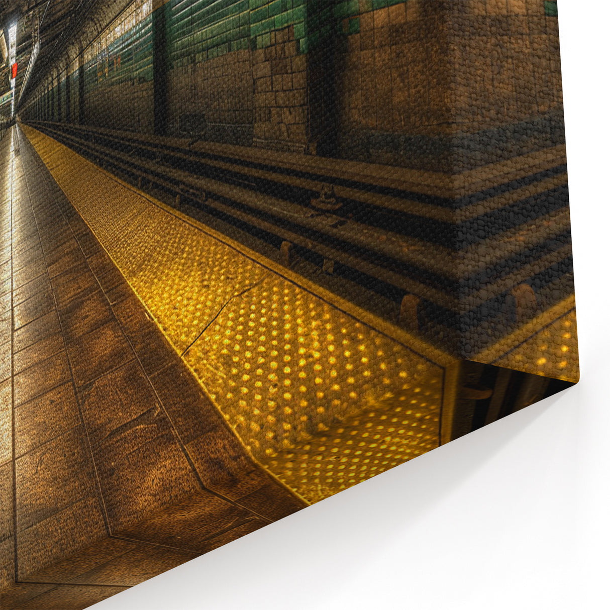 Rustic Subway Tunnel Wall Art - Urban Decay Subway Station Decor